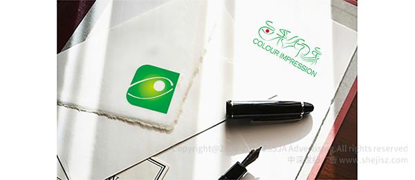 色彩印象美术培训基地 标志设计