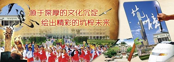 深圳龙岗坑梓政府 形象海报设计